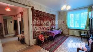 2-к квартира, вторичка, 52м2, 1/4 этаж