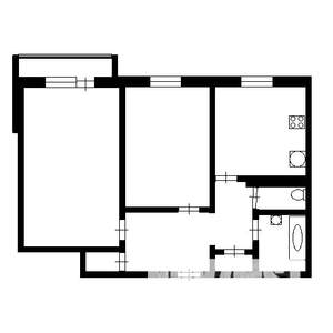 2-к квартира, вторичка, 53м2, 9/10 этаж