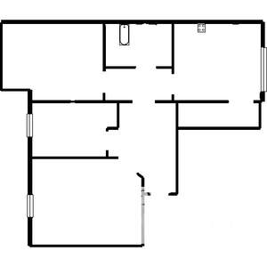 3-к квартира, вторичка, 73м2, 4/9 этаж