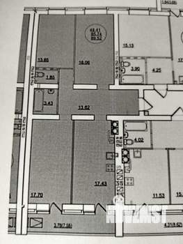 3-к квартира, вторичка, 90м2, 8/16 этаж