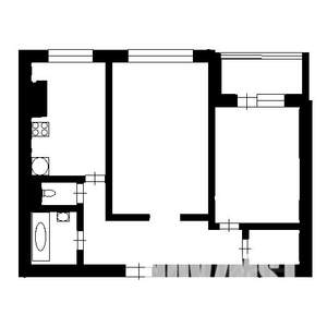 2-к квартира, вторичка, 52м2, 7/9 этаж