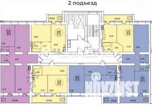 1-к квартира, вторичка, 40м2, 6/17 этаж