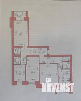 4-к квартира, вторичка, 91м2, 9/10 этаж