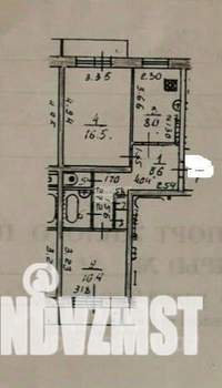 2-к квартира, вторичка, 54м2, 4/5 этаж
