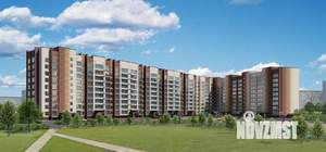 1-к квартира, строящийся дом, 44м2, 7/9 этаж