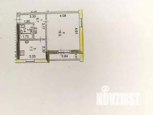 1-к квартира, вторичка, 37м2, 6/6 этаж