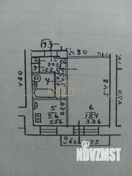 1-к квартира, вторичка, 34м2, 2/5 этаж