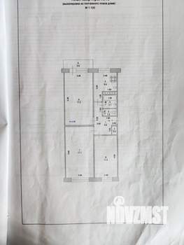 3-к квартира, вторичка, 62м2, 5/5 этаж