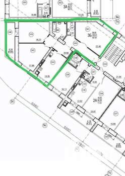 3-к квартира, вторичка, 103м2, 9/9 этаж