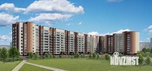 2-к квартира, строящийся дом, 62м2, 4/9 этаж