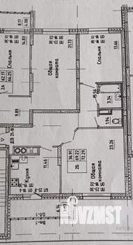 2-к квартира, вторичка, 72м2, 2/14 этаж