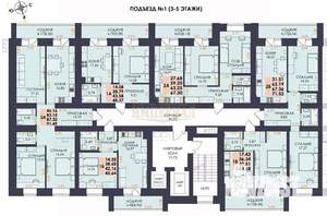 3-к квартира, вторичка, 91м2, 4/14 этаж