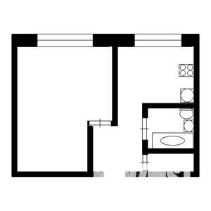 1-к квартира, вторичка, 35м2, 2/9 этаж