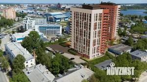 2-к квартира, строящийся дом, 58м2, 6/16 этаж