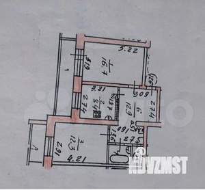 2-к квартира, вторичка, 62м2, 13/15 этаж