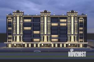 1-к квартира, строящийся дом, 48м2, 2/7 этаж