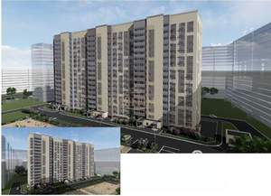 2-к квартира, строящийся дом, 67м2, 11/16 этаж