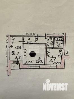 2-к квартира, вторичка, 45м2, 9/10 этаж