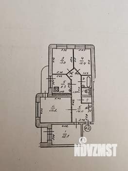 4-к квартира, вторичка, 88м2, 13/17 этаж