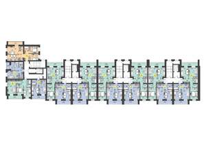1-к квартира, строящийся дом, 40м2, 8/9 этаж