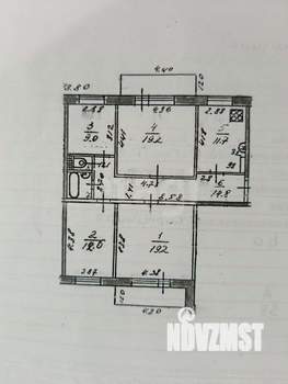 4-к квартира, вторичка, 90м2, 1/10 этаж