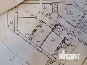 3-к квартира, сданный дом, 108м2, 4/9 этаж