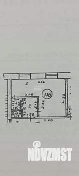 2-к квартира, вторичка, 24м2, 2/5 этаж