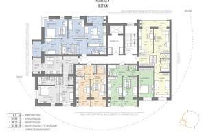 2-к квартира, вторичка, 74м2, 6/9 этаж