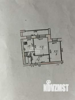 2-к квартира, вторичка, 52м2, 9/9 этаж