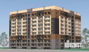 1-к квартира, строящийся дом, 52м2, 4/9 этаж