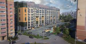 2-к квартира, сданный дом, 70м2, 6/9 этаж