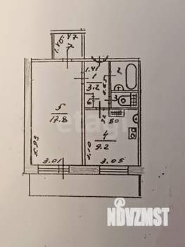 1-к квартира, вторичка, 36м2, 4/10 этаж