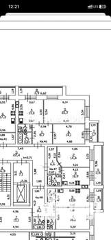 2-к квартира, вторичка, 74м2, 6/9 этаж