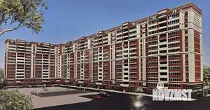 1-к квартира, строящийся дом, 43м2, 12/14 этаж