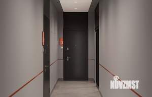 1-к квартира, строящийся дом, 40м2, 6/9 этаж