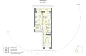 2-к квартира, вторичка, 74м2, 4/9 этаж