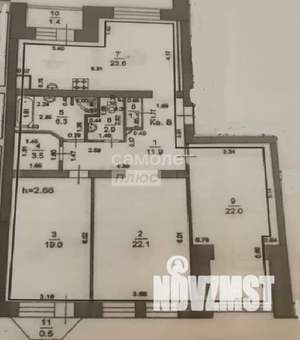 4-к квартира, вторичка, 114м2, 2/4 этаж